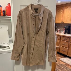 Ariat Men's Light Brown Shirt